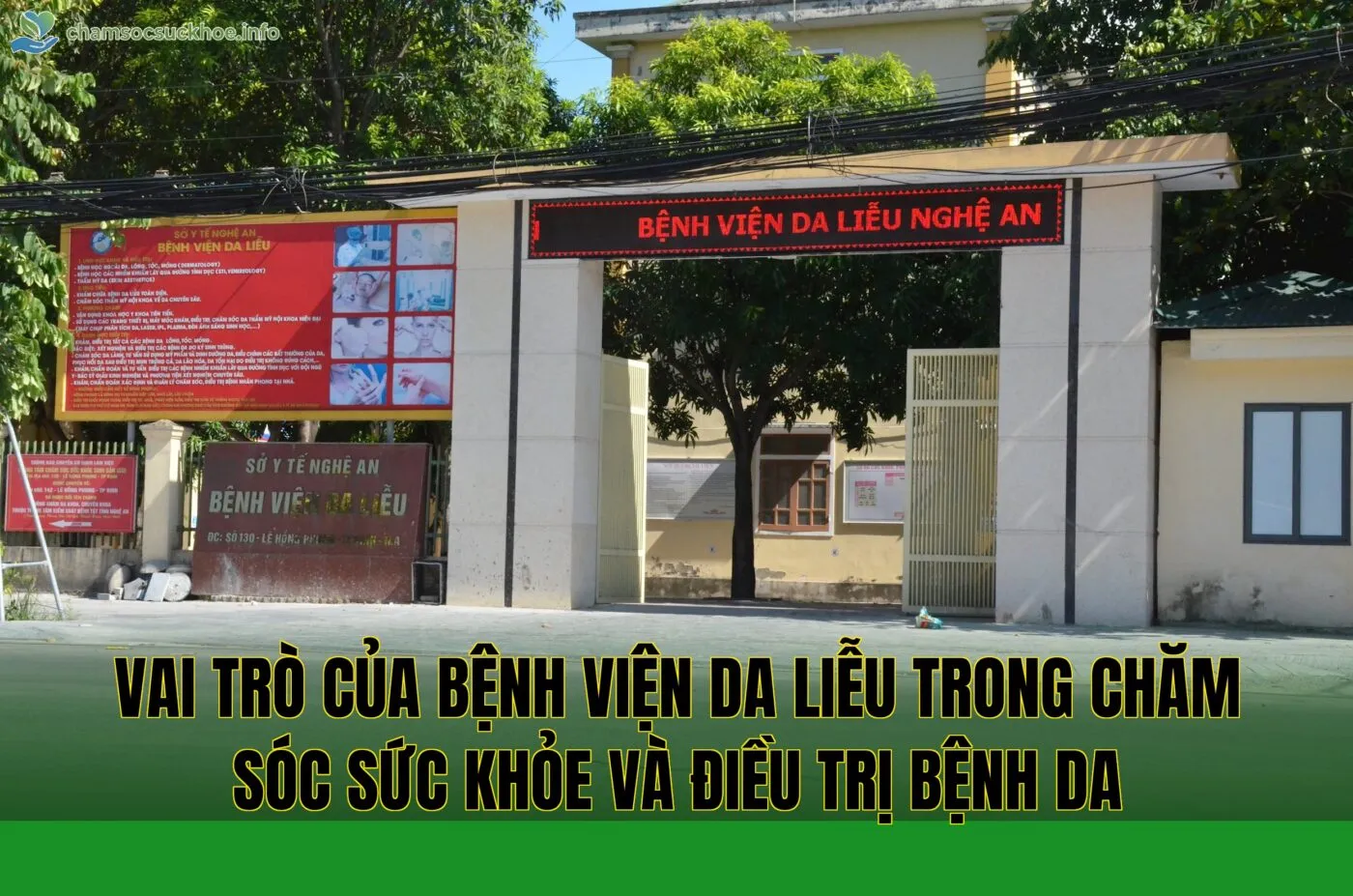 Vai trò của bệnh viện da liễu trong chăm sóc sức khỏe và điều trị bệnh da