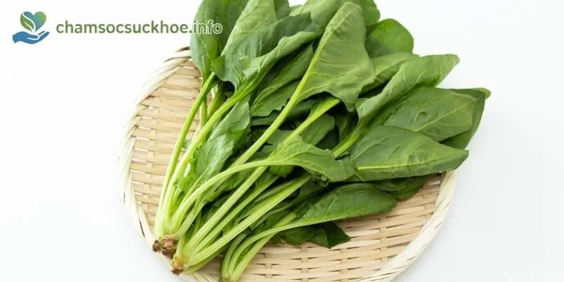 Cải bó xôi trong điều trị bệnh lý