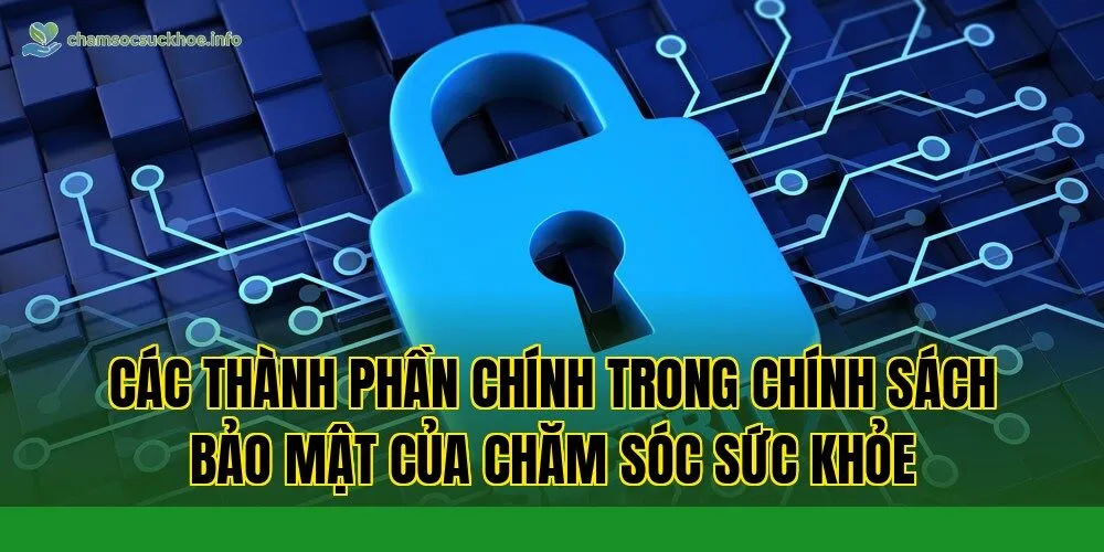 Các thành phần chính trong chính sách bảo mật của Chăm Sóc Sức Khỏe