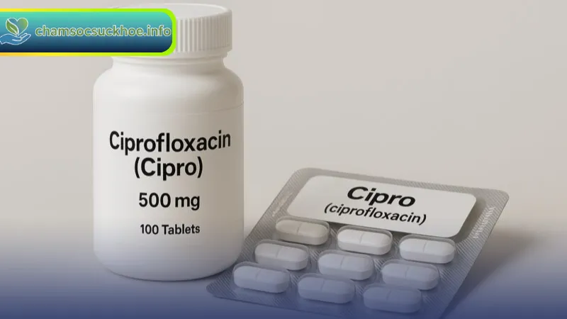 Cơ chế hoạt động của Ciprofloxacin trong cơ thể và khả năng kháng khuẩn