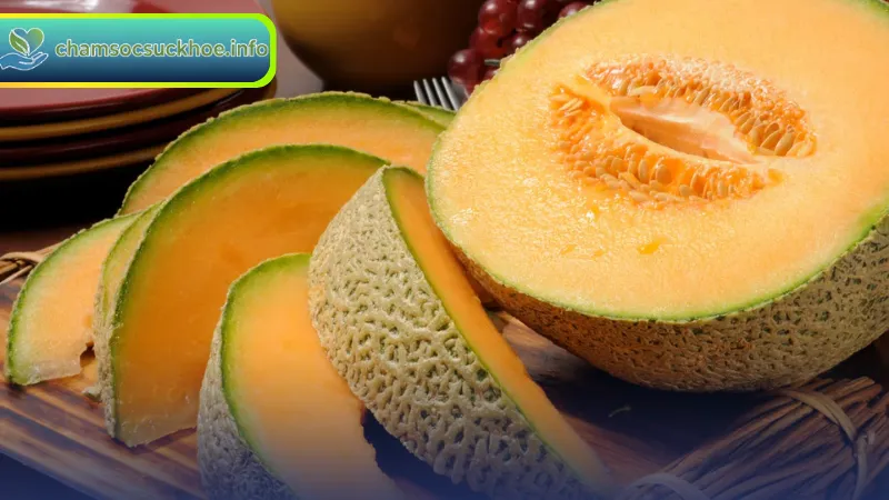 Giá trị dinh dưỡng vượt trội của dưa lưới đối với sức khỏe