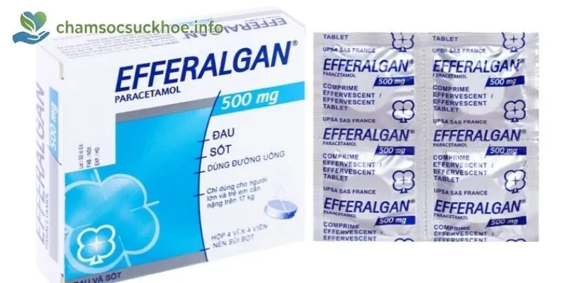 Tác dụng phụ và cách phòng tránh khi dùng Efferalgan