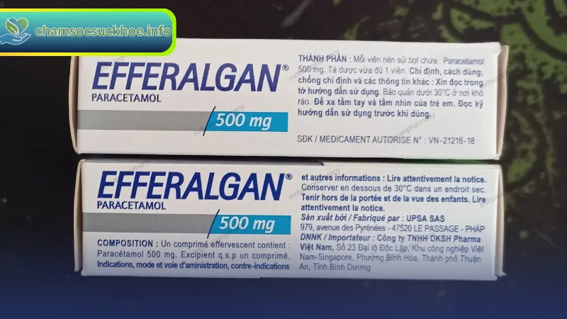 Hướng dẫn sử dụng Efferalgan đúng cách