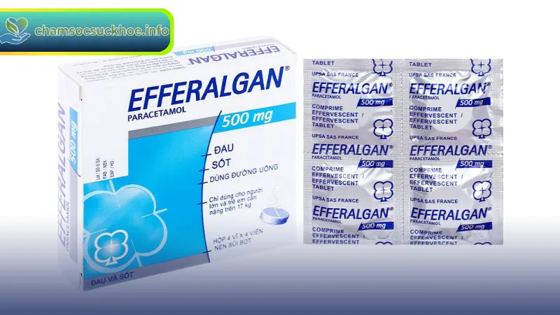 Tác dụng phụ và cách phòng tránh khi dùng Efferalgan