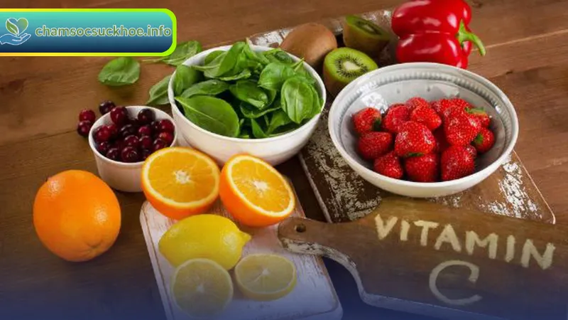Vitamin C, hay còn gọi là axit ascorbic