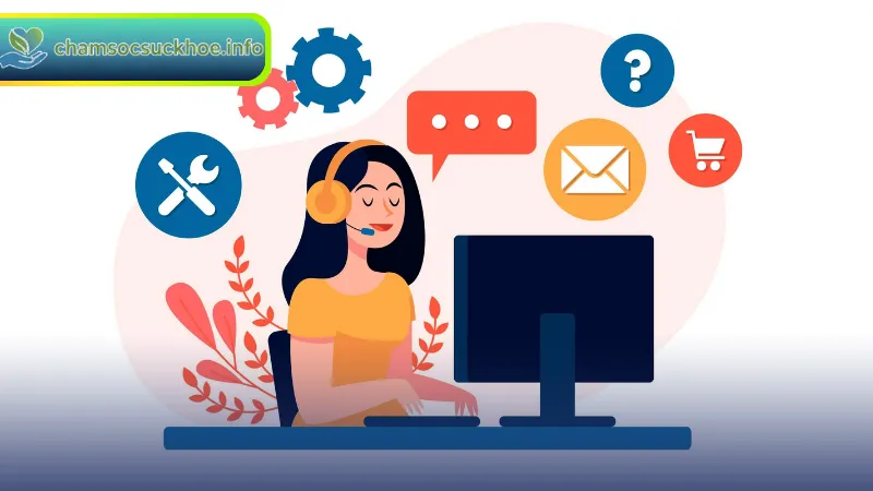 Các phương thức liên hệ phổ biến với trang giữ gìn sức khỏe qua tổng đài và trực tuyến
